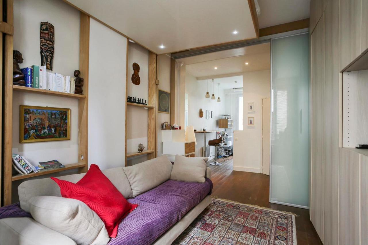 Hidden Abode With Large Patio In Buttes-Chaumont - Paris Eksteriør bilde